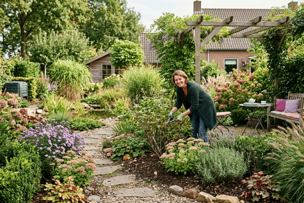 Een tuin waar je langer van geniet