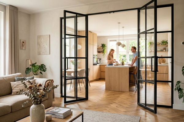 De charme van stalen binnendeuren in een moderne woning