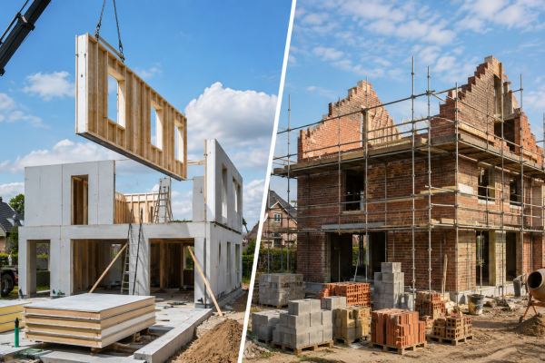 Prefab versus traditionele bouw: welke bouwmethode past het beste bij jouw woning?